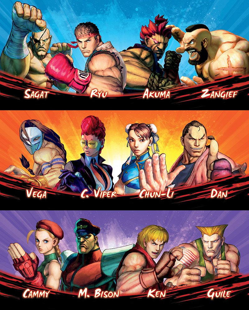 Street Fighter Characters